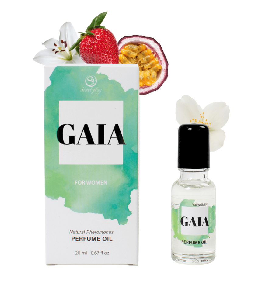 Huile parfumée Roll-on aux phéromones Gaia pour femme